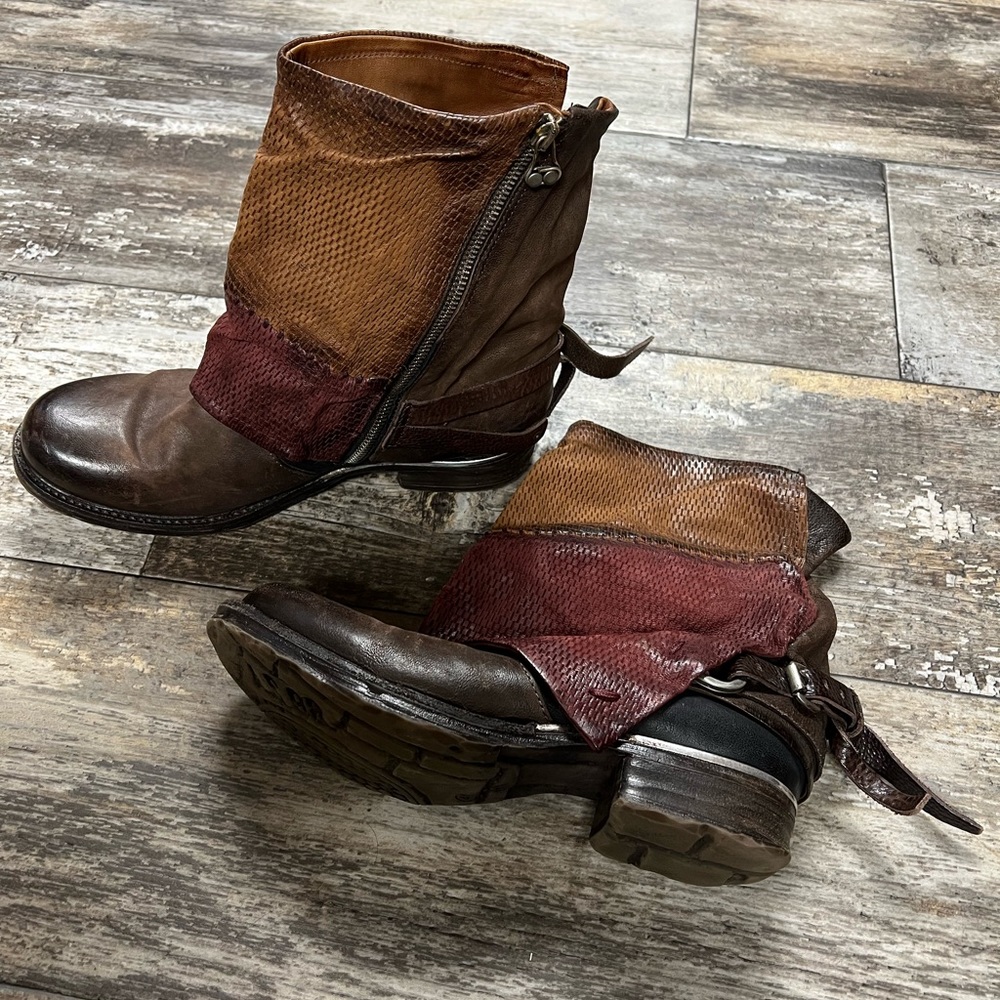 A.S. 98 booties new without box